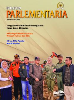 Buletin Parlementaria Nomor 927/I/X/2016