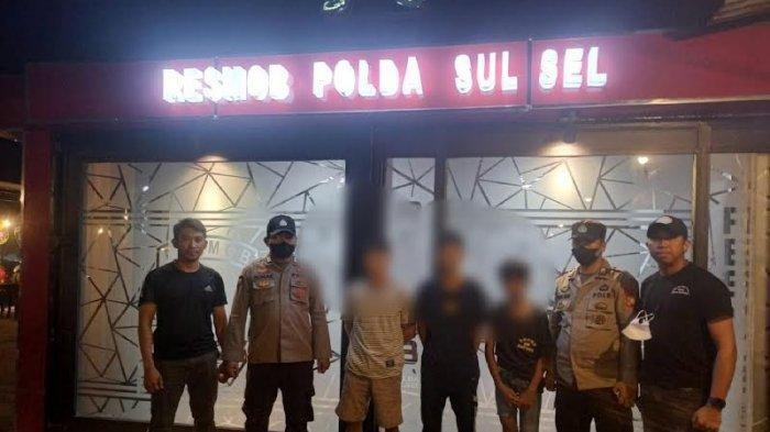 Bawa Ketapel dan 6 Anak Panah, Satu Pemuda dan Dua Bocah di Makassar Diringkus