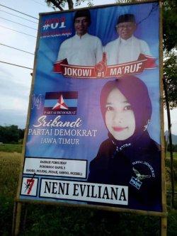 Caleg Demokrat Ponorogo yang Kampanyekan Jokowi-Ma’ruf Tak Takut Dipecat