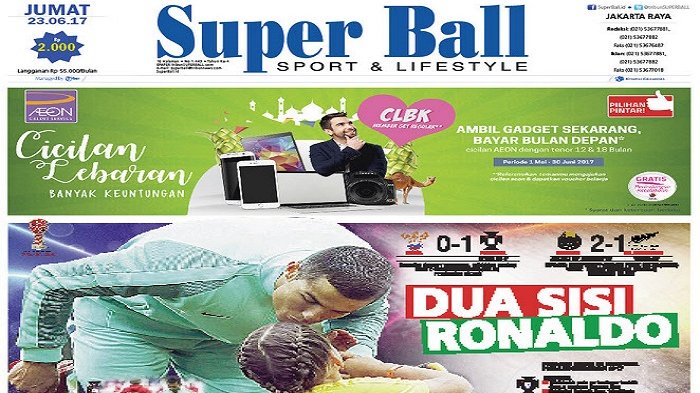 Dua Sisi Cristiano Ronaldo di Laga Kontra Rusia