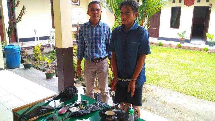 Pelaku Curanmor Menangis Ditangkap Polisi, Ngaku Cuma Diajak Teman
