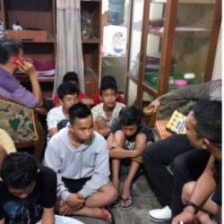 Kompak Curi Jam Tangan, Delapan ABG Diamankan Polisi