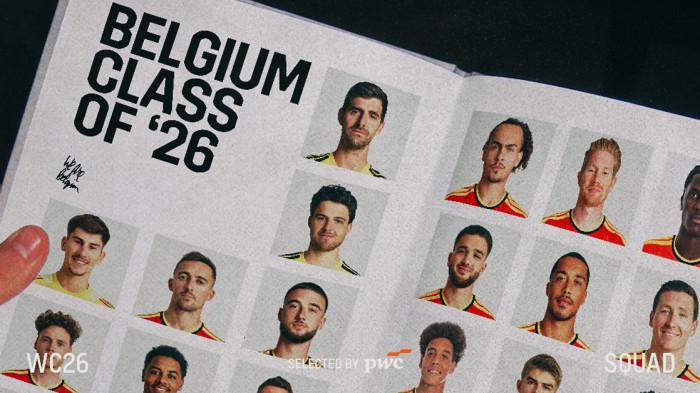 daftar pemain timnas Belgia untuk Piala Dunia 2026