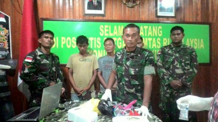 Satgas Pengamanan Perbatasan Entikong Gagalkan Penyelundupan Sabu 2 Kilogram Asal Malaysia