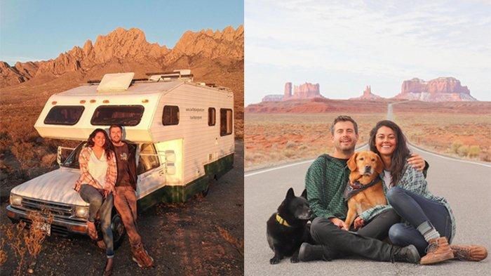 Usai Menabung, Pasangan Ini Hidup Nomaden dengan Mobil RV dan Kunjungi Banyak Tempat