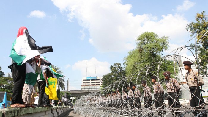 Jakarta Siaga I, Keamanan di Kedubes AS Tetap Seperti Biasa
