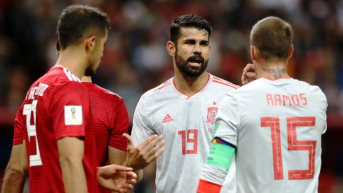 Iran vs Spanyol: Diego Costa Bawa Spanyol Menang 1-0