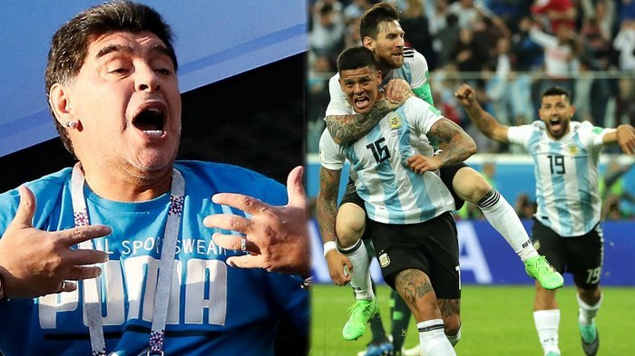 Dibayar Rp 188 Juta untuk Jadi Penonton, Begini Ekspresi Maradona Saat Perancis Kalahkan Argentina