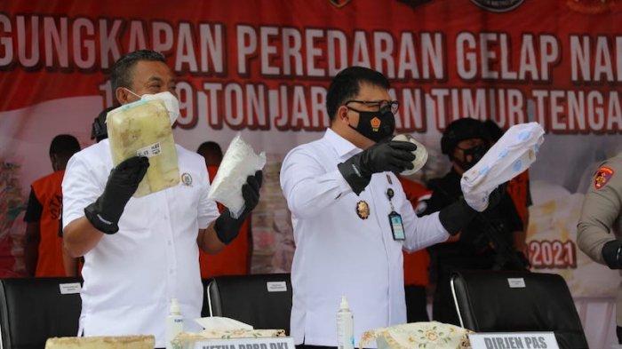 Ditjenpas Gagalkan Peredaran 1.129 Ton Sabu Jaringan Internasional