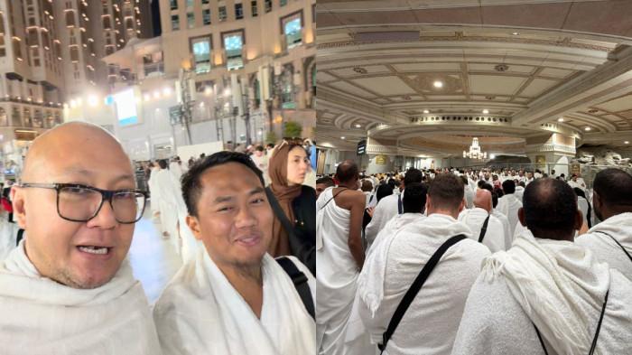 JEMAAH UMRAH INDONESIA  - dr. Ardi Santoso, SpA, M.Kes menjadi salah satu jemaah umrah asal Indonesia yang sedang menjalankan ibadah umrah di tanah suci Mekkah, saat terjadinya konflik Iran vs Amerika Serikat dan Israel.