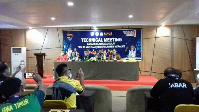 Hari I Gelaran Cabor Gulat PON XX Papua Perebutkan Dua Emas