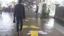 Diguyur Hujan, Dropzone Bandara Ngurah Rai Licin