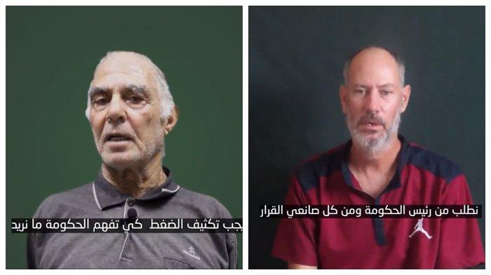 2 Sandera Israel Muncul di Video Brigade Al-Quds: Netanyahu Ingin Kami Mati, Rudal IDF Ancam Kami