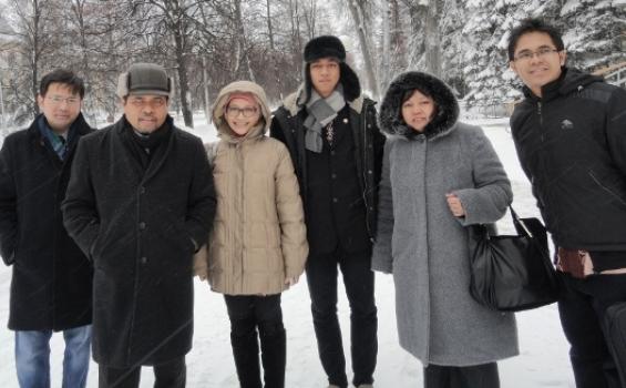 Cuaca Ekstrim di Rusia Tak Goyahkan Semangat Mahasiswa asal Indonesia