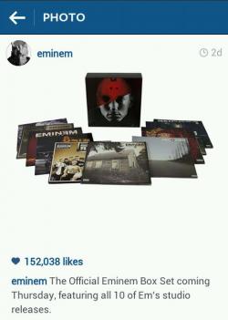 Eminem Jual Box Piringan Hitam Seharga Rp 3,4 Juta