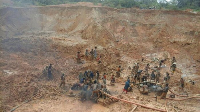 Bos Timah Terkubur Hidup-hidup di Lubang Tambangnya Sendiri