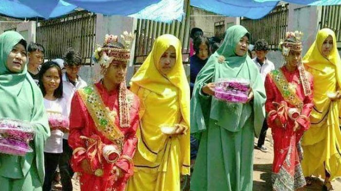 Beredar Foto Anak Cowok 13 Tahun Rayakan Resepsi Pernikahan, Ini Tanggapan Nitizen