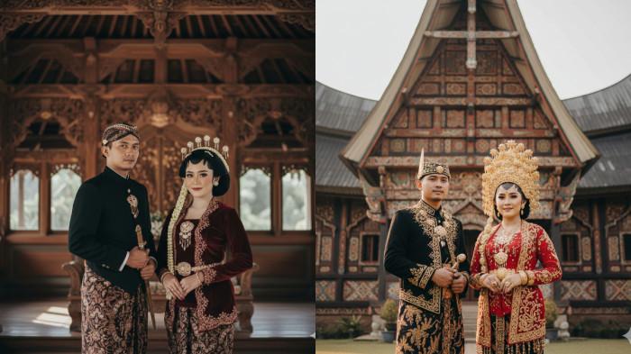 foto prewedding pasangan baju adat