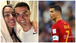 Portugal vs Swiss Piala Dunia 2022 - Momen Georgina Istri Ronaldo Pamer Kemesraan dengan CR7