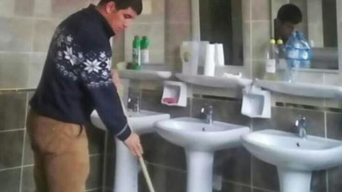 Viral Foto Atlet Gulat Jadi Pengepel Lantai, Turki Gelar Investigasi