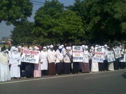 Ratusan Orang di Pekalongan Aksi Solidaritas terhadap Demonstran Pro-Mursi