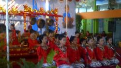 Ratusan Siswa SD Ikuti Lomba Parade Gamelan di Solo