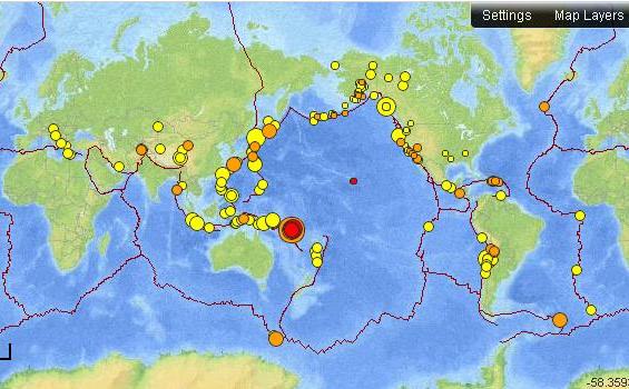 Gempa 8,0 SR Guncang Kepulauan Solomon, Indonesia Waspada Tsunami
