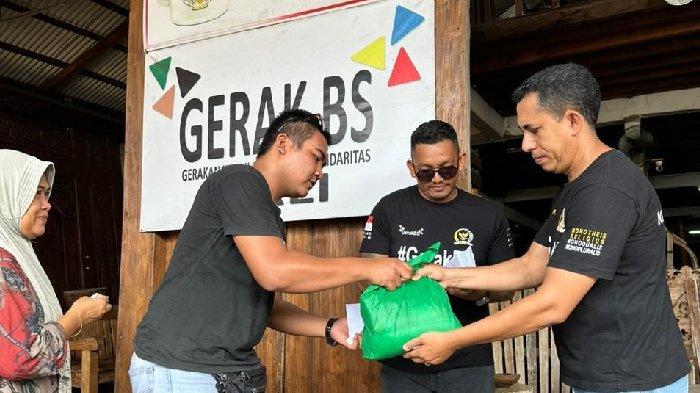 Ketua MPR RI Bamsoet Bersama GERAK BS Bali Berikan Santunan dan Paket Sembako di Denpasar Selatan