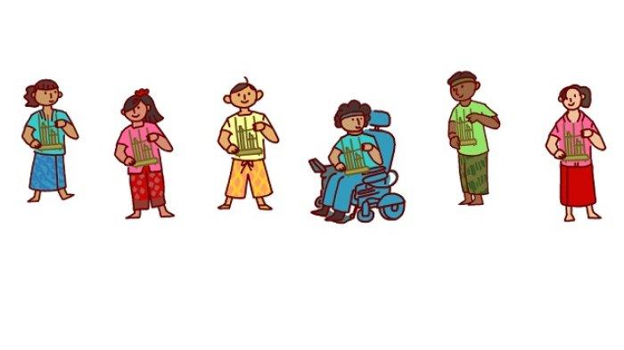 Mengenal Angklung yang Tampil di Google Doodle Hari Ini, Ini Alasan dan Asal-usulnya