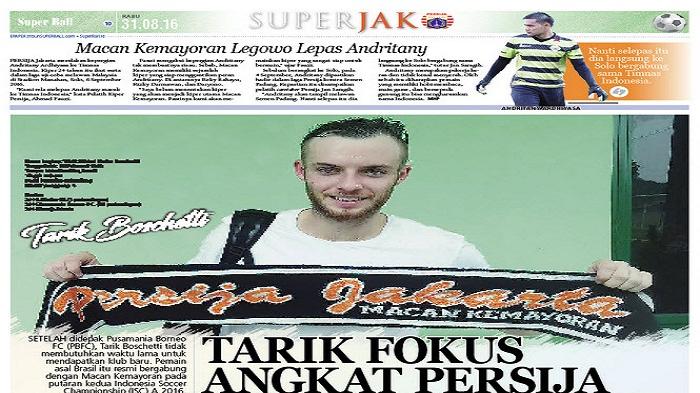 Tarik Boschetti Fokus Bangkitkan Performa Persija Jakarta