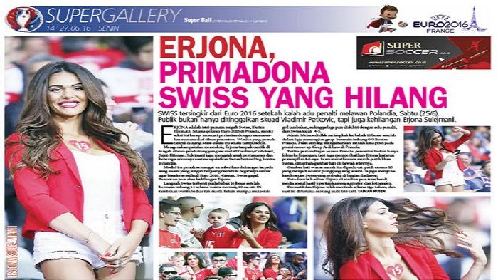 Piala Eropa 2016 Kehilangan Model Seksi Pendukung Timnas Swiss