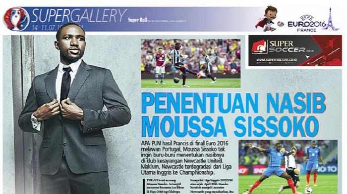Moussa Sissoko Belum Putuskan Nasibnya di Newcastlet United