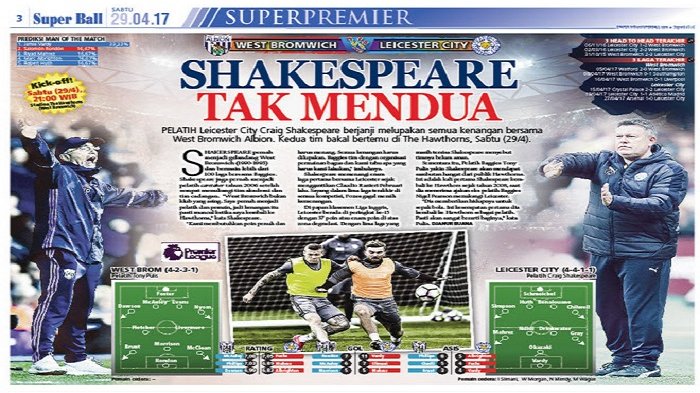 Craig Shakespeare Janji Lupakan Kenangan di West Brom