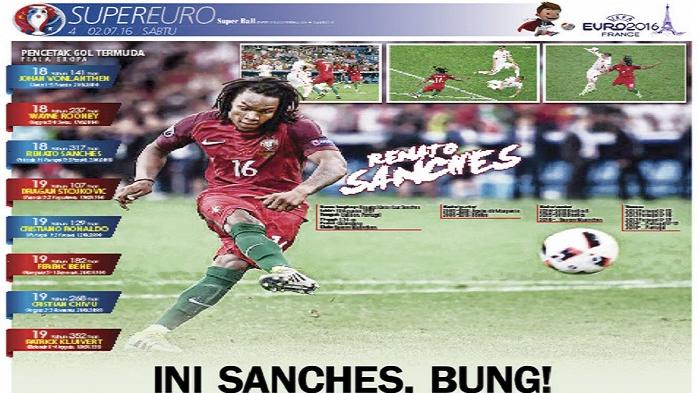 Renato Sanches Laksanakan Perintah Fernando Santos Tanpa Cacat