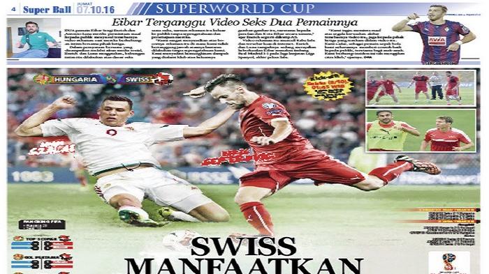 Timnas Swiss Percaya Diri Hadapi Hongaria