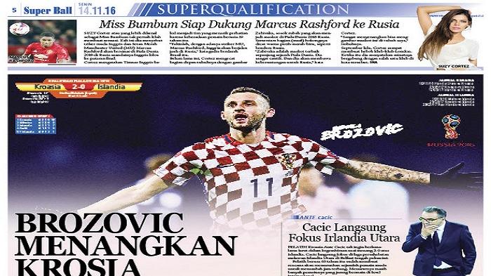 Marcelo Brozovic Antar Kroasia Menang atas Islandia