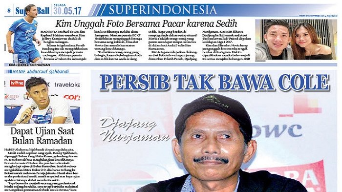 Djadjang Nurdjaman Tidak Bawa Carlton Cole ke Bali