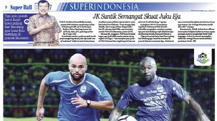 Persib Bandung Tidak Diperkuat Carlton Cole dan Sergio Van Dijk