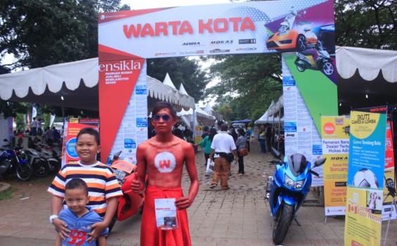 Stand Mokas Warta Kota Dijubeli Pengunjung di Parjo 2