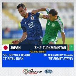 Kapten Turkmenistan Cetak Gol Fantastis ke Gawang Jepang, Jaraknya 30 Meter Lebih