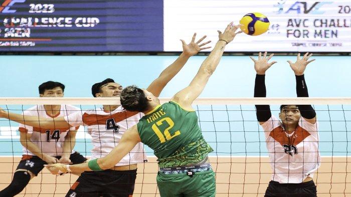 Jadwal AVC Championship 2023, Timnas Voli Putra Indonesia Segrup Lawan China dan Kazakhstan