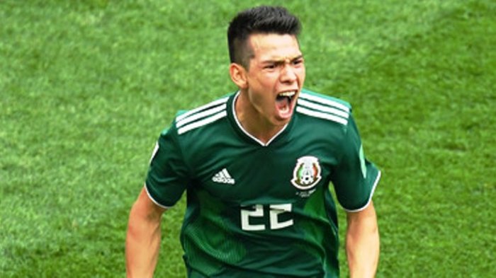 Tampil Apik pada Laga Meksiko vs Jerman, Hirving Lozano Jadi Target Beberapa Klub Liga Inggris
