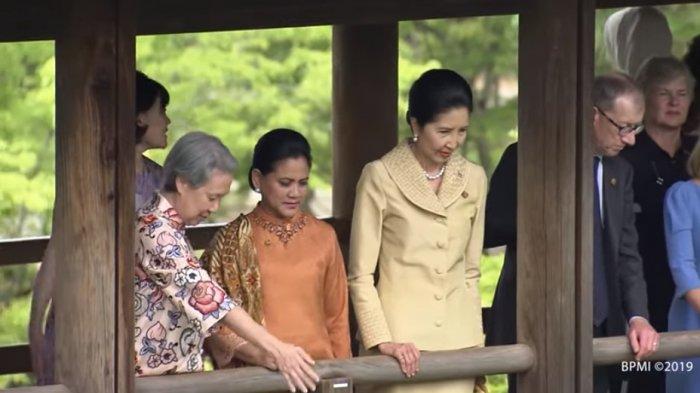 Presiden Jokowi dan Ibu Negara Hadiri Jamuan Santap Malam G20 Osaka