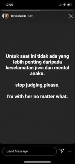 Postingan ibunda Adhisty Zara