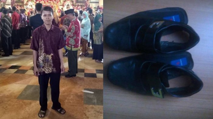 Kisah Pria Bersepatu Jebol Hadiri Pernikahan Anak Jokowi, Reaksi Presiden Tak Disangka