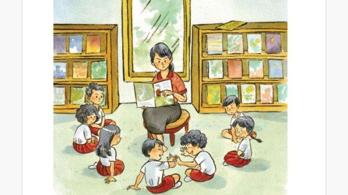 SOAL BAHASA INDONESIA - Tangkap layar Buku Bahasa Indonesia Kelas 1 Halaman 134 di Buku Panduan Guru Bahasa Indonesia: Aku Bisa! untuk SD/MI Kelas I (Edisi Revisi) pada Jumat (29/8/2025).