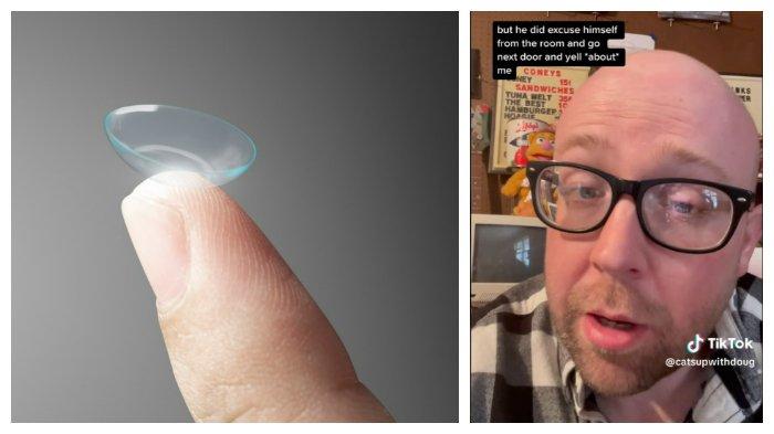 Viral di TikTok Pria Tidak Lepas Lensa Kontak selama 3 Tahun, Berujung Astigmatisme Permanen