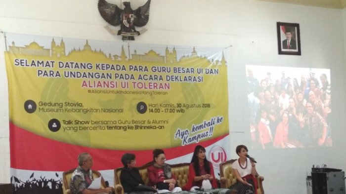 Tangkal Radikalisme di Tanah Air, Alumni Deklarasi Aliansi UI Toleran