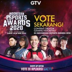 Dari Selebriti hingga Atlet Esports Profesional Bersaing di Gelaran Indonesian Esports Awards 2020