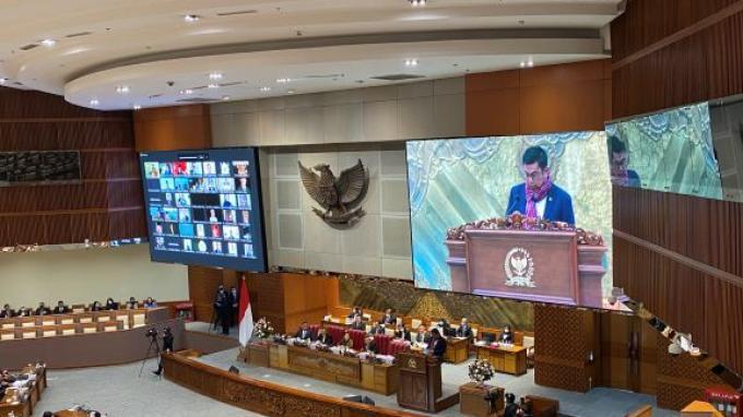 Mikrofon Mati saat Demokrat Protes Pengesahan Perppu Cipta Kerja dalam Rapat Paripurna